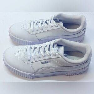 Puma White-Puma White-Puma Silver, woman, size 7.5